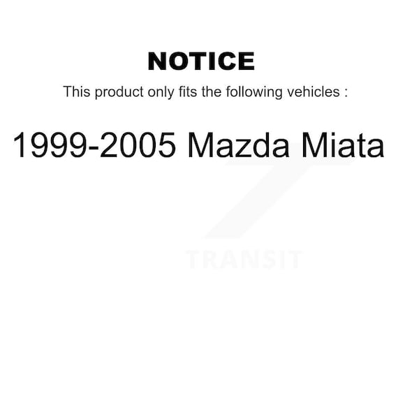 Rear Suspension Link Kit For 1999-2005 Mazda Miata